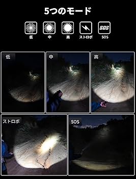 WUBEN E6 ミニライト　懐中電灯 900ルーメン　充電池と単三電池兼用 WUBEN E6 ミニライト 懐中電灯 900ルーメン 充電池と単三電池